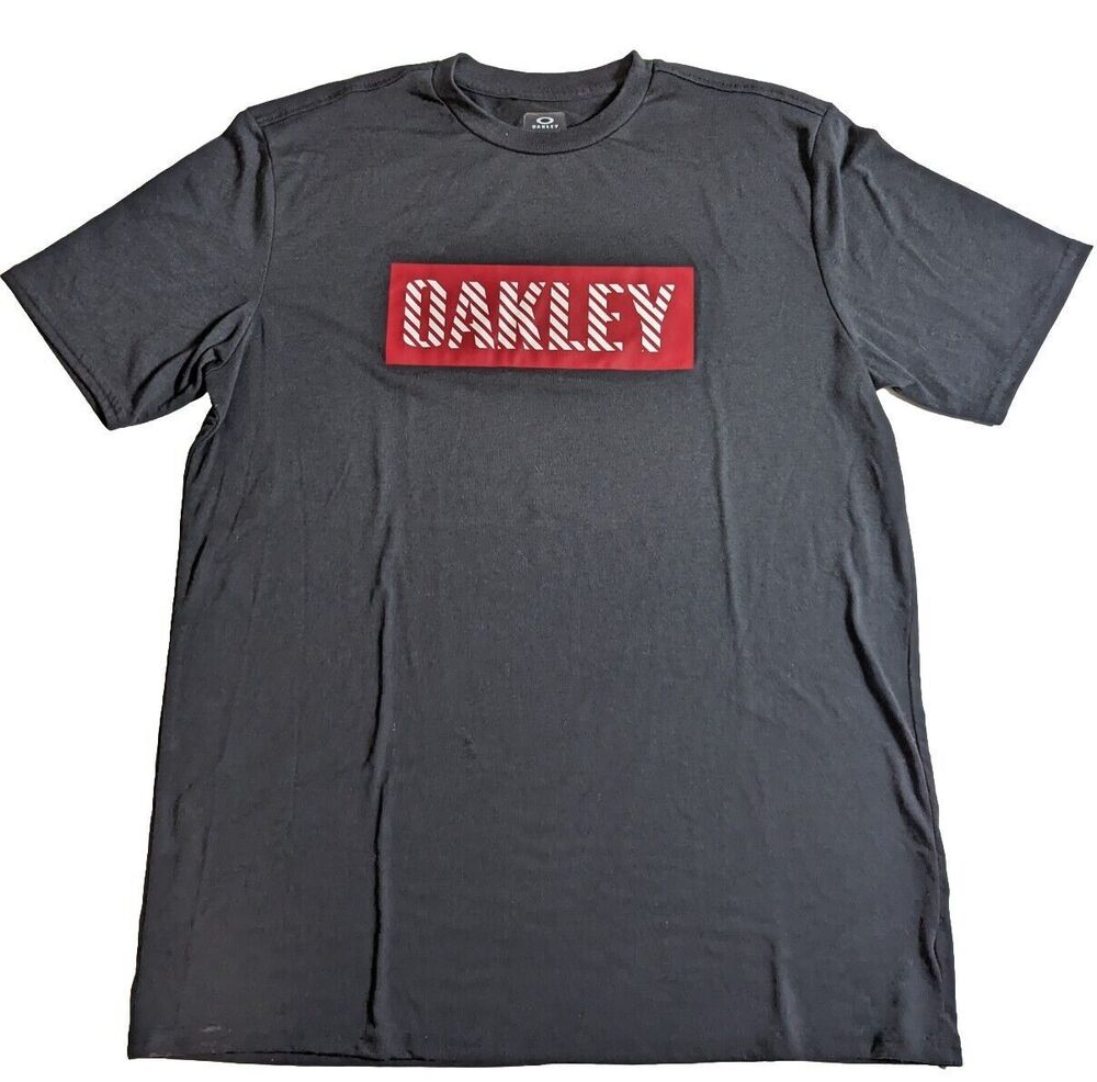 Oakley T Shirt Tee Men’s Sz XL Regular Fit Short Sleeve Black